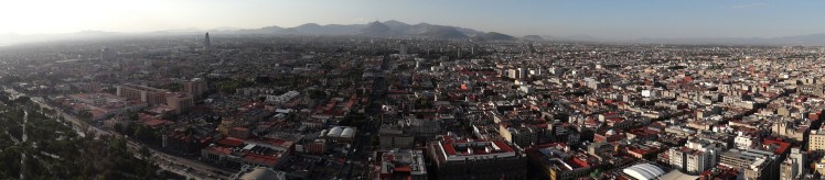 Panorâmica desde o Mirador Torre Latinoamericana