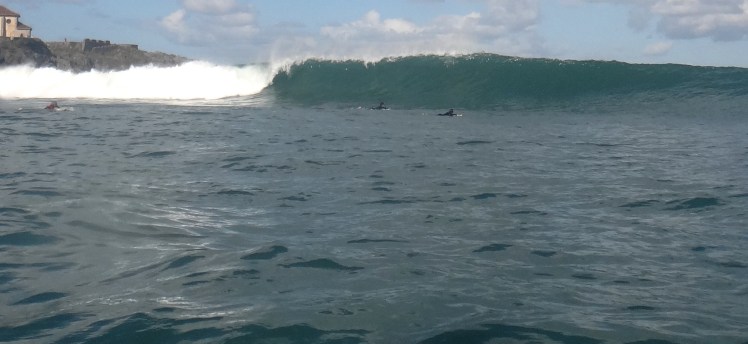 O surfe neste dia em Mundaka já valeu toda a viajem!