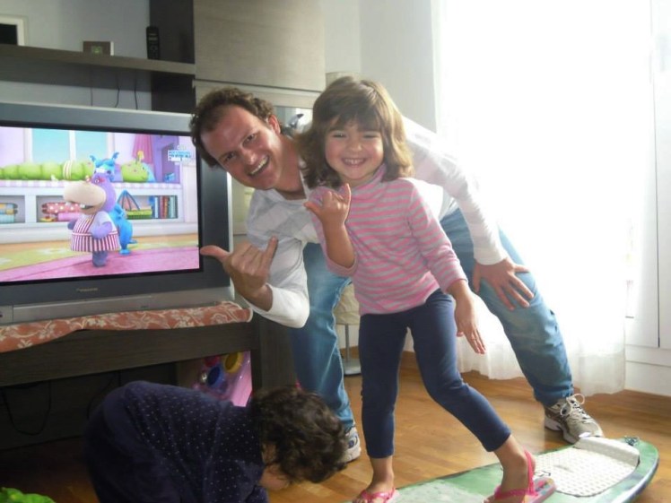 O único medo dela são os tiburones !!