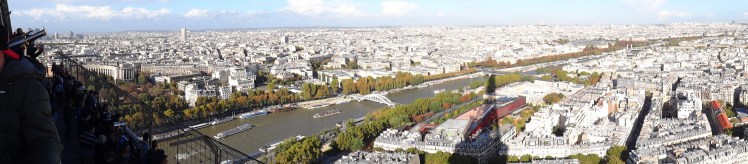 Panorâmica desde a Torre Eiffel - 2º Nível
