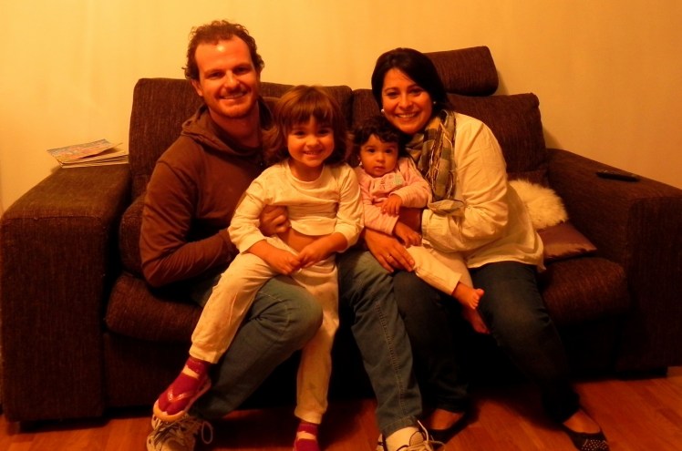 Visita à Angélica em Bilbao