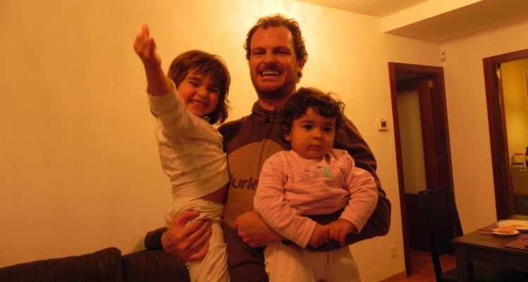 Com Verônica e Leire