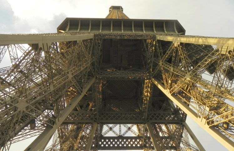 Imagem a partir do 1º nível da Torre Eiffel