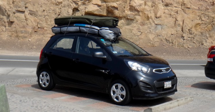 Nosso carrinho na trip