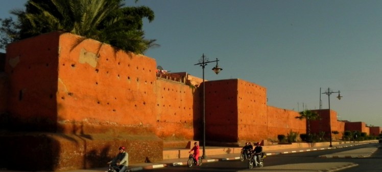 Muros da Medina de Marrakesh