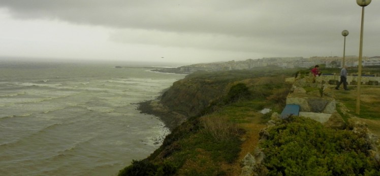 Chegando em Ericeira