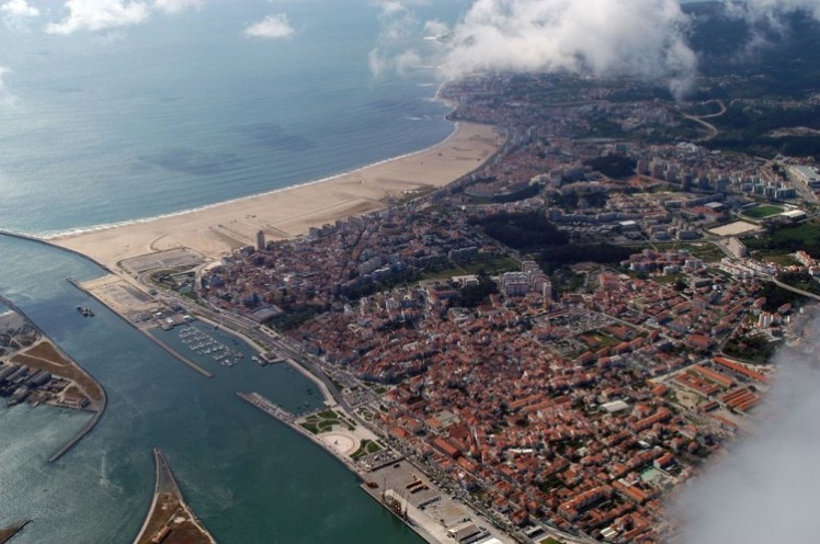 Imagem aérea de Figueira da Foz