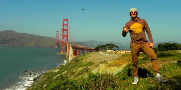 San Francisco - Golden Gate ao fundo