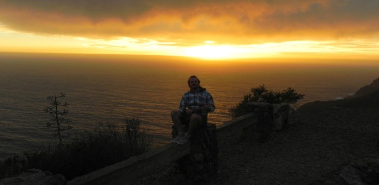 Final de tarde fantástico na Big Sur