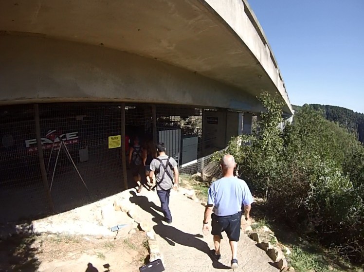 Caminho para a ponte