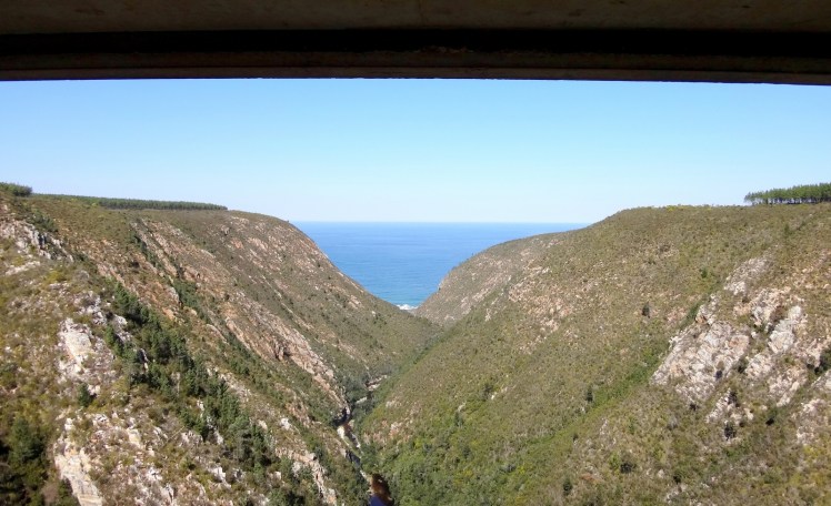 Bloukrans River visto da ponte