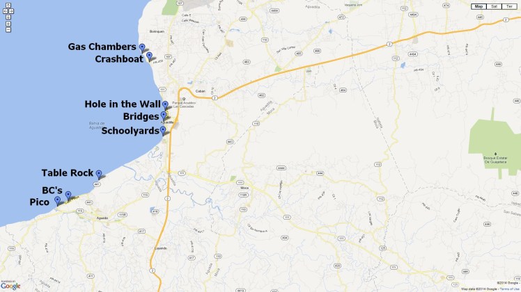 Aguadilla Surf Spots