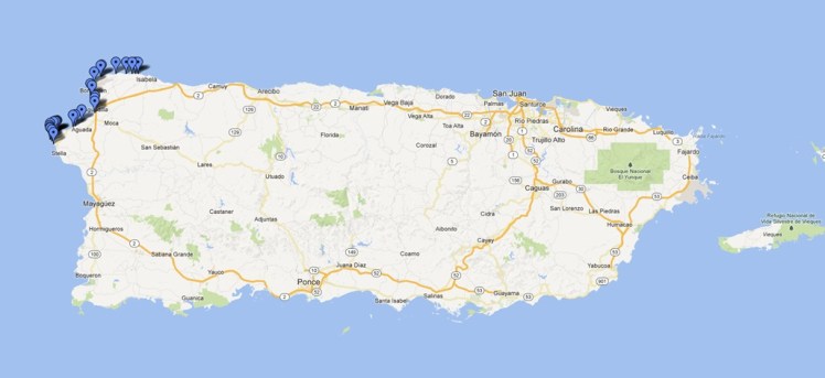 Puerto Rico Surf Spots