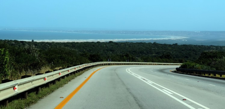 Chegando em Jeffreys Bay