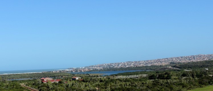 Chegando em Jeffreys Bay