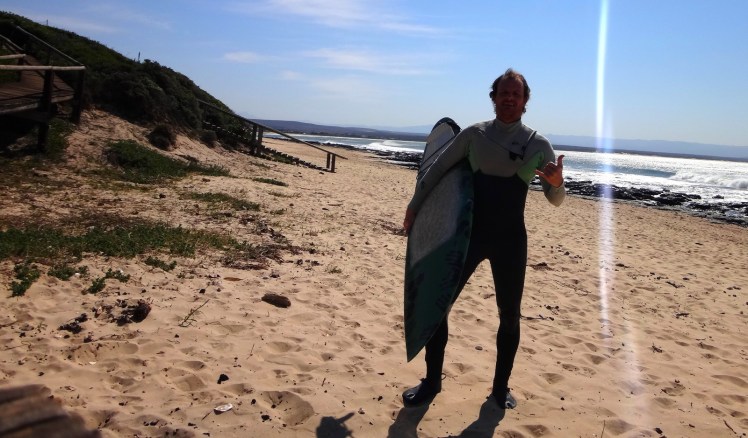 Tiburón em Jeffreys Bay
