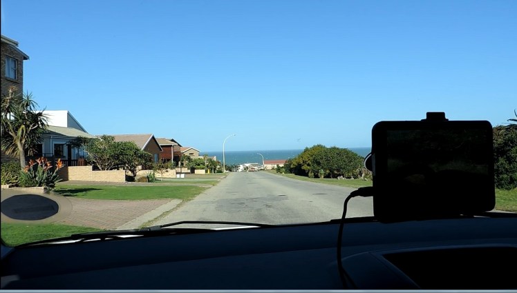 Chegando em Jeffreys Bay