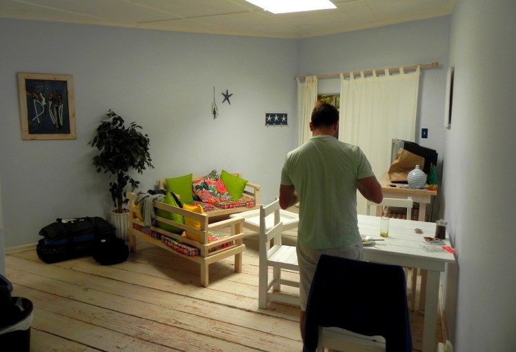 Nosso apartment no Beach Music