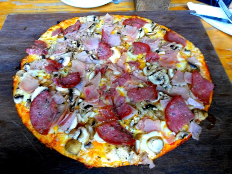 Pizza espetacular do Nina's