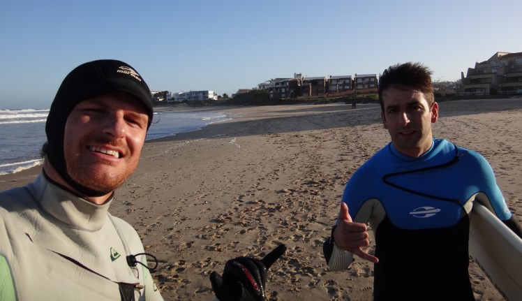 Surfing Jeffreys Bay