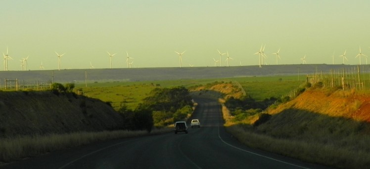 Em algum lugar entre Humansdorp e Jeffreys Bay