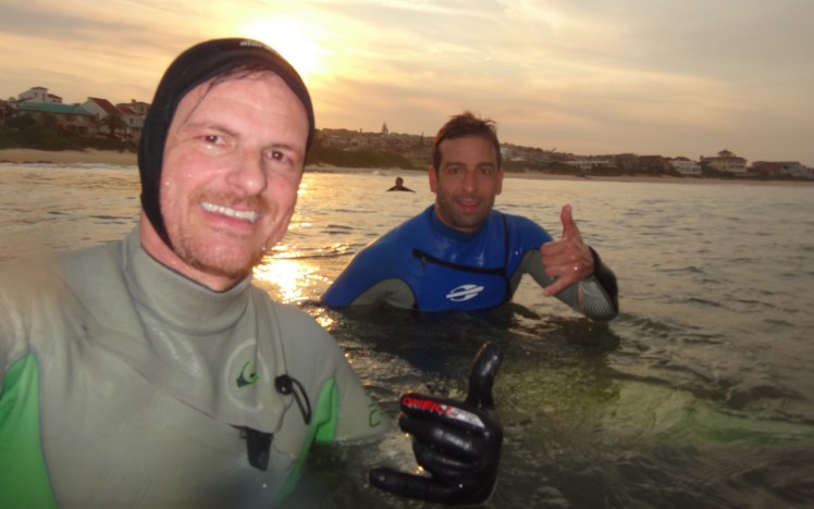 Surfing The Point - J-Bay