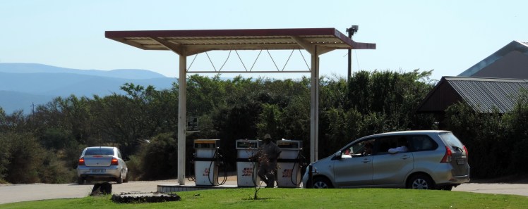 Posto de Gasolina na Main area do ADDO Elephant Park